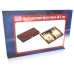 Backgammon kist bruin 28,5x15,5 cm