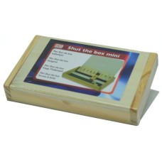 Shut the Box Mini hout13x8 cm.m.deksel HOT