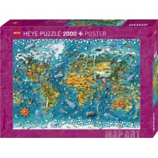 Puzzel Miniature World, 2000 st.Heye