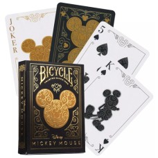 Pokerkaarten Bicycle- Mickey Black/Gold